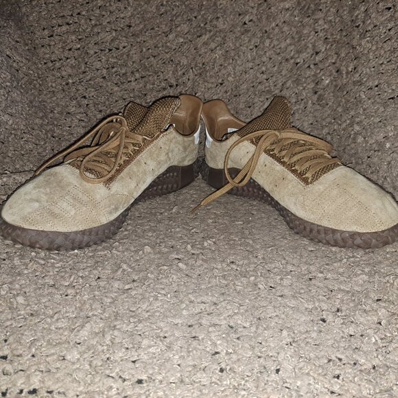 ADIDAS-KAMANDA-Raw Desert-Rare Color-Suede/Rubber-Size 12-Excellent - Picture 4 of 9